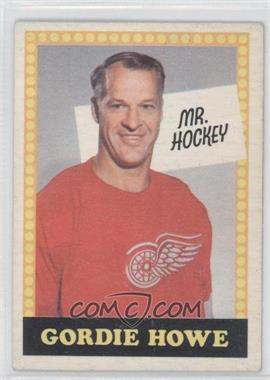 1969-70 O-Pee-Chee - [Base] #_GOHO - Gordie Howe