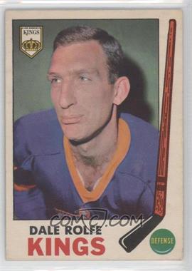 1969-70 O-Pee-Chee - [Base] #100 - Dale Rolfe