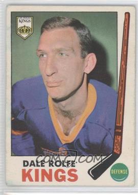 1969-70 O-Pee-Chee - [Base] #100 - Dale Rolfe