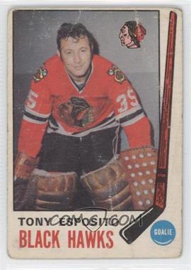 1969-70 O-Pee-Chee - [Base] #138 - Tony Esposito [Poor to Fair]