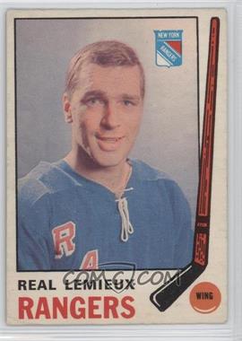 1969-70 O-Pee-Chee - [Base] #190 - Real Lemieux [Good to VG‑EX]