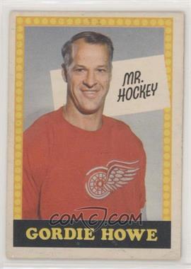 1969-70 O-Pee-Chee - [Base] #193 - Gordie Howe [Good to VG‑EX]