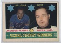 Jacques Plante, Glenn Hall [Good to VG‑EX]