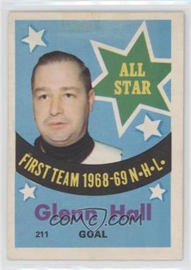 1969-70 O-Pee-Chee - [Base] #211 - Glenn Hall