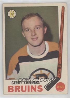 1969-70 O-Pee-Chee - [Base] #22 - Gerry Cheevers [Good to VG‑EX]