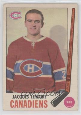 1969-70 O-Pee-Chee - [Base] #8 - Jacques Lemaire [Good to VG‑EX]