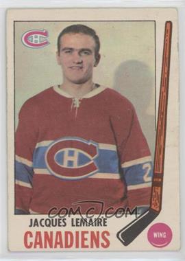 1969-70 O-Pee-Chee - [Base] #8 - Jacques Lemaire [Good to VG‑EX]