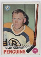 Glen Sather (Wearing Boston Bruins Jersey)