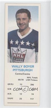 1970-71 Dad's Cookies - [Base] #_WABO - Wally Boyer