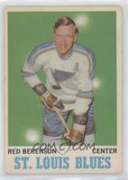 Red Berenson [Good to VG‑EX]