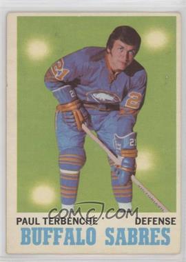 1970-71 O-Pee-Chee - [Base] #123 - Paul Terbenche