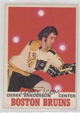 1970-71 O-Pee-Chee - [Base] #136 - Derek Sanderson