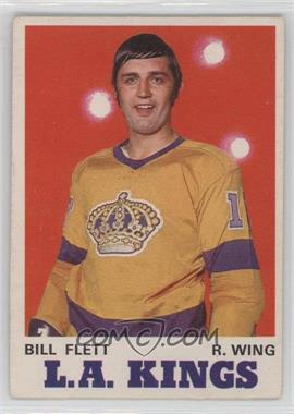 1970-71 O-Pee-Chee - [Base] #161 - Bill Flett [Poor to Fair]