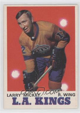 1970-71 O-Pee-Chee - [Base] #162 - Larry Mickey [Good to VG‑EX]