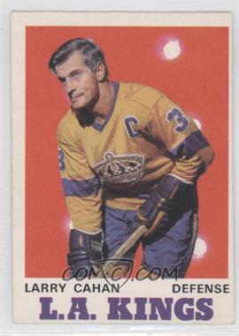 1970-71 O-Pee-Chee - [Base] #164 - Larry Cahan