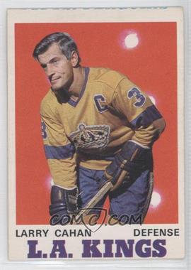 1970-71 O-Pee-Chee - [Base] #164 - Larry Cahan