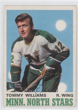 1970-71 O-Pee-Chee - [Base] #169 - Tommy Williams [Poor to Fair]