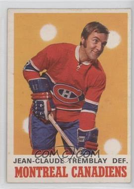 1970-71 O-Pee-Chee - [Base] #178 - J.C. Tremblay