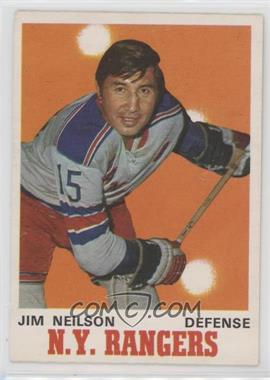 1970-71 O-Pee-Chee - [Base] #185 - Jim Neilson