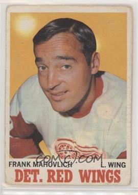 1970-71 O-Pee-Chee - [Base] #22 - Frank Mahovlich [Poor to Fair]
