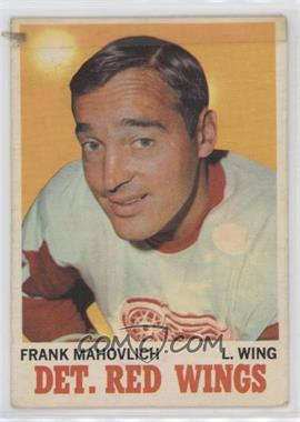 1970-71 O-Pee-Chee - [Base] #22 - Frank Mahovlich [Poor to Fair]