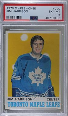 1970-71 O-Pee-Chee - [Base] #220 - Jim Harrison [PSA 6 EX‑MT]