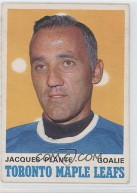 1970-71 O-Pee-Chee - [Base] #222 - Jacques Plante