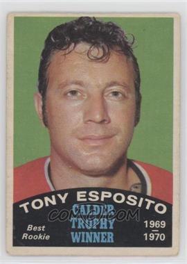 1970-71 O-Pee-Chee - [Base] #247 - Tony Esposito [Poor to Fair]