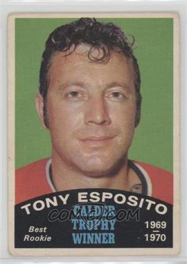1970-71 O-Pee-Chee - [Base] #247 - Tony Esposito [Good to VG‑EX]