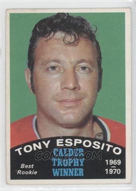 1970-71 O-Pee-Chee - [Base] #247 - Tony Esposito [Good to VG‑EX]