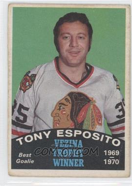 1970-71 O-Pee-Chee - [Base] #250 - Tony Esposito [Poor to Fair]