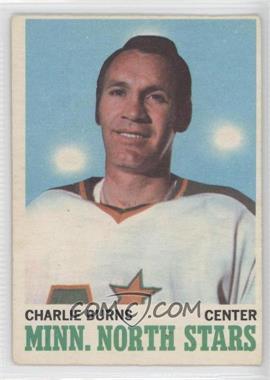 1970-71 O-Pee-Chee - [Base] #44 - Charlie Burns