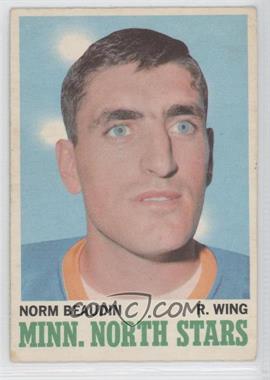 1970-71 O-Pee-Chee - [Base] #48 - Norm Beaudin [Good to VG‑EX]