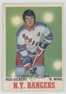 1970-71 O-Pee-Chee - [Base] #63 - Rod Gilbert