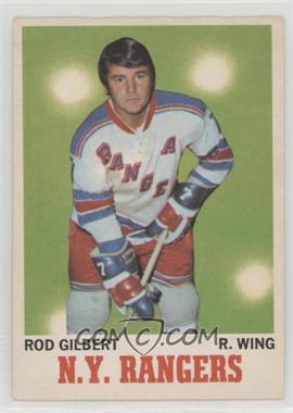 1970-71 O-Pee-Chee - [Base] #63 - Rod Gilbert