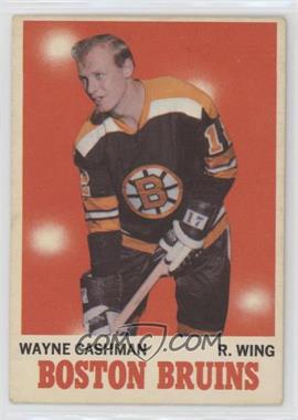 1970-71 O-Pee-Chee - [Base] #7 - Wayne Cashman