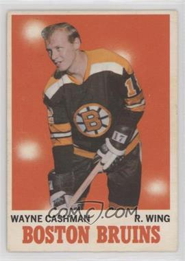 1970-71 O-Pee-Chee - [Base] #7 - Wayne Cashman