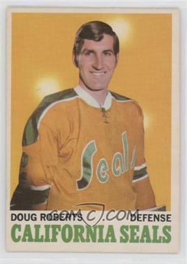 1970-71 O-Pee-Chee - [Base] #71 - Doug Roberts