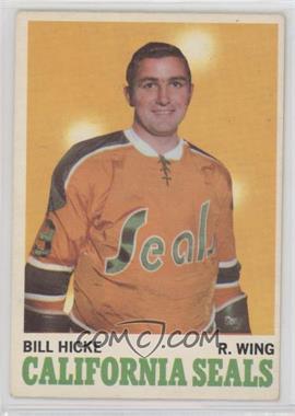 1970-71 O-Pee-Chee - [Base] #76 - Bill Hicke