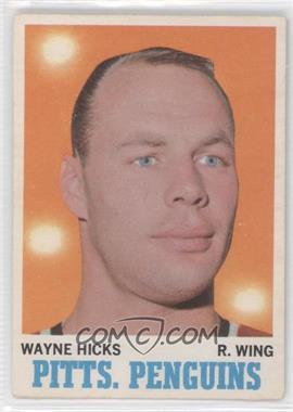 1970-71 O-Pee-Chee - [Base] #95 - Wayne Hicks