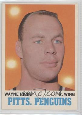 1970-71 O-Pee-Chee - [Base] #95 - Wayne Hicks