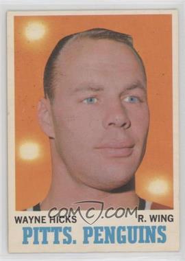 1970-71 O-Pee-Chee - [Base] #95 - Wayne Hicks