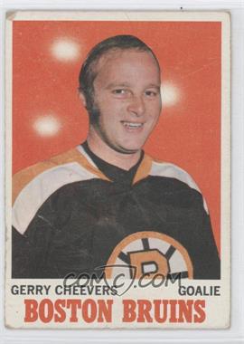 1970-71 Topps - [Base] #1 - Gerry Cheevers [Noted]