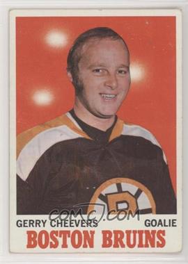 1970-71 Topps - [Base] #1 - Gerry Cheevers