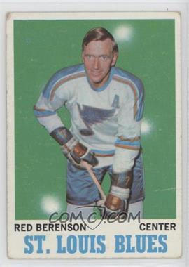 1970-71 Topps - [Base] #103 - Red Berenson