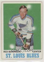 Red Berenson [Good to VG‑EX]