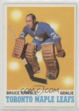 1970-71 Topps - [Base] #105 - Bruce Gamble