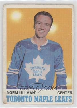 1970-71 Topps - [Base] #110 - Norm Ullman [Good to VG‑EX]