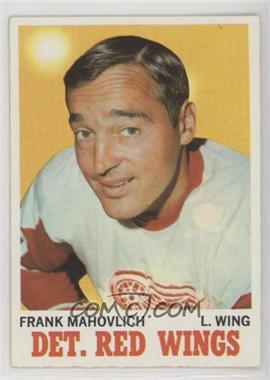 1970-71 Topps - [Base] #22 - Frank Mahovlich