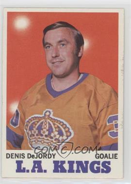 1970-71 Topps - [Base] #31 - Denis DeJordy